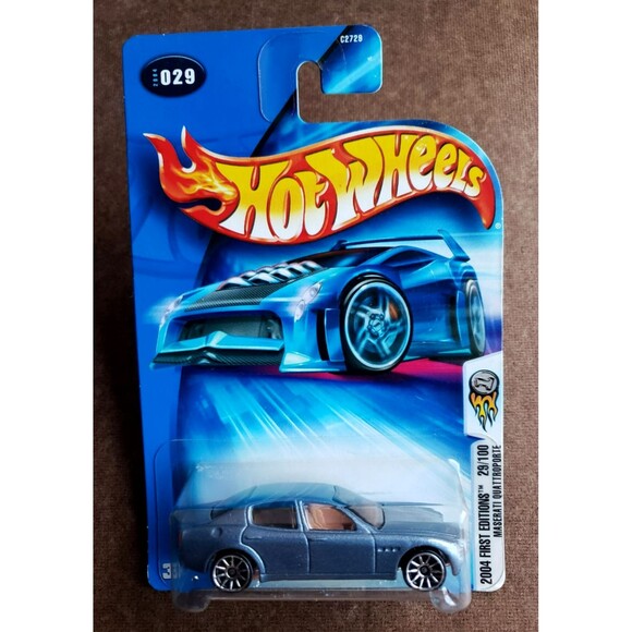 Hot Wheels MASERATI QUATTROPORTE #029 2004 FIRST EDITIONS 29/100 1:64 C2729 10SP - Picture 3 of 16